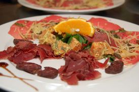Gerecht met struisvogel 